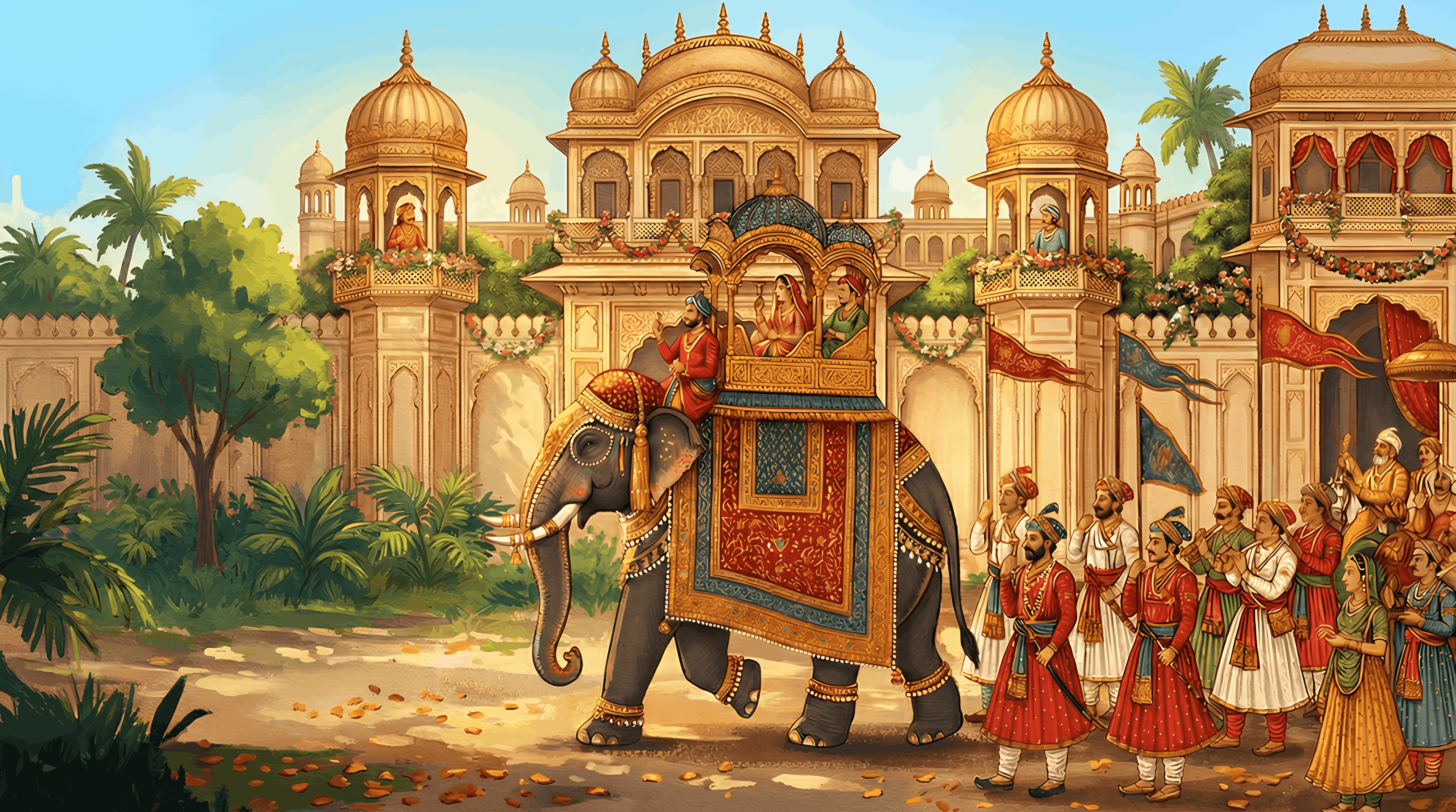 Watercolor Art — digital wedding invitation theme